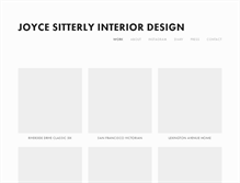 Tablet Screenshot of joycesitterly.com
